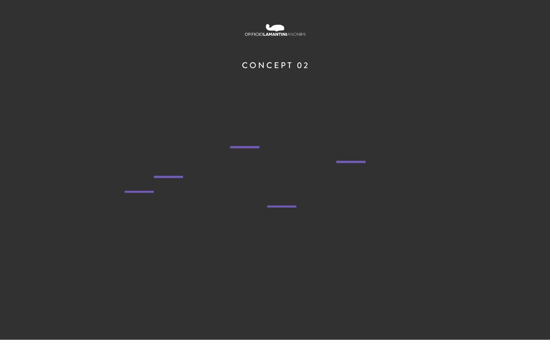Concept 03 applicato in negativo su fondo scuro
