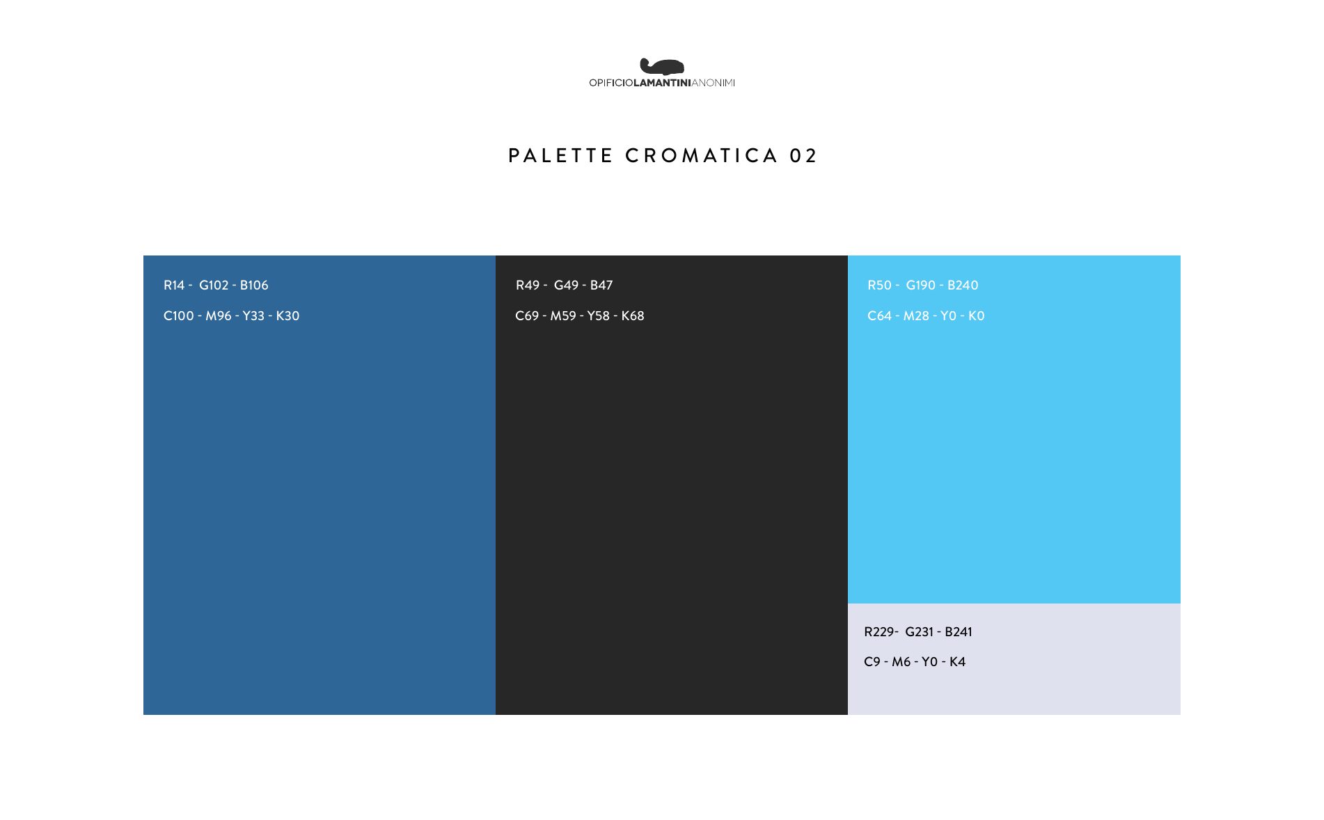 Palette cromatica 02: i colori e i loro valori