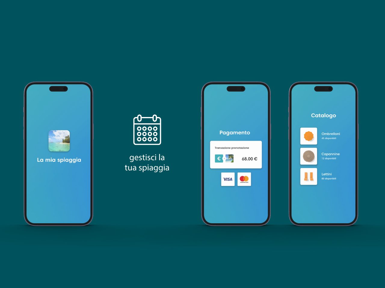 Post Beacharound Business: le funzioni del gestionale su tre smartphone