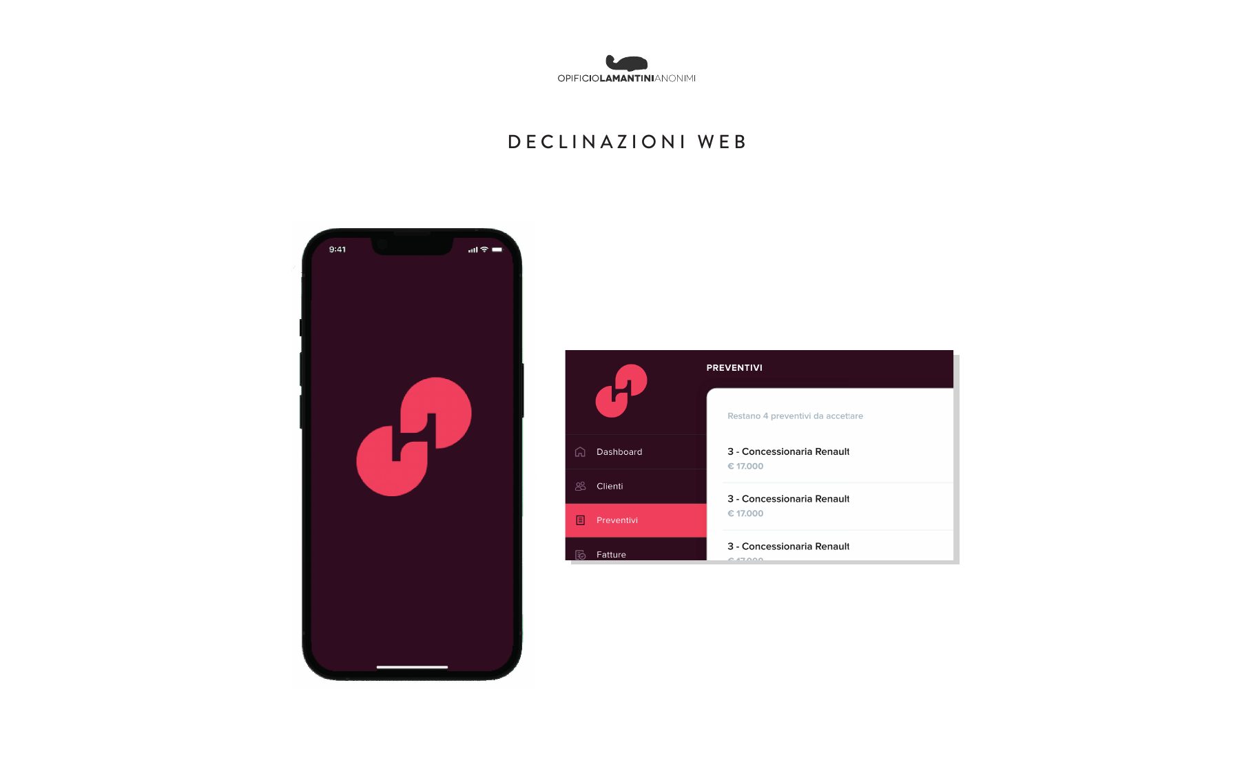 Strada 03, declinazioni web in bordeaux