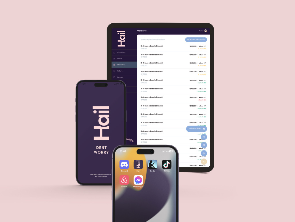 Post Facebook Hail: l’app su smartphone e tablet
