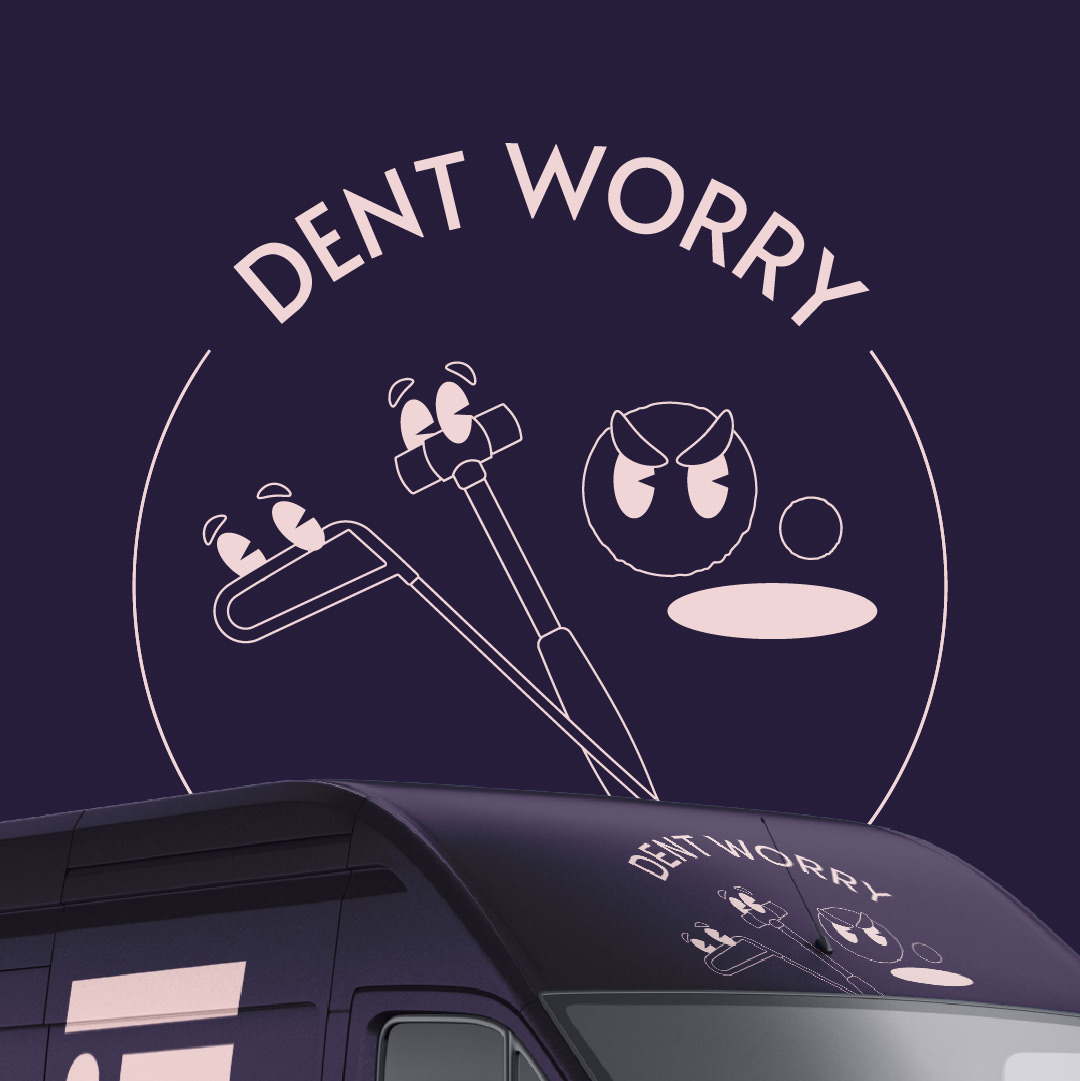 Post Hail: il bollino Dent worry con i personaggi illustrati