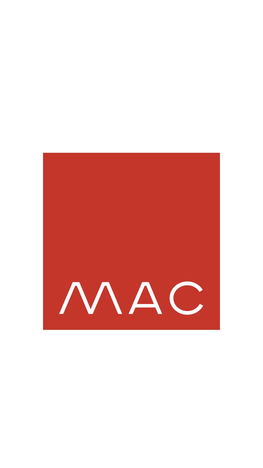 Storia verticale: il marchio MAC in un quadrato rosso