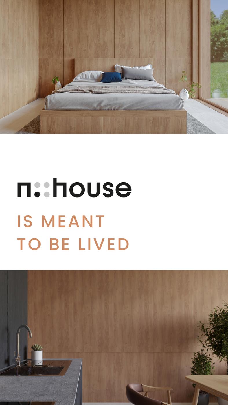 nHouse Instagram story: the claim is meant to be lived between bedroom and kitchen