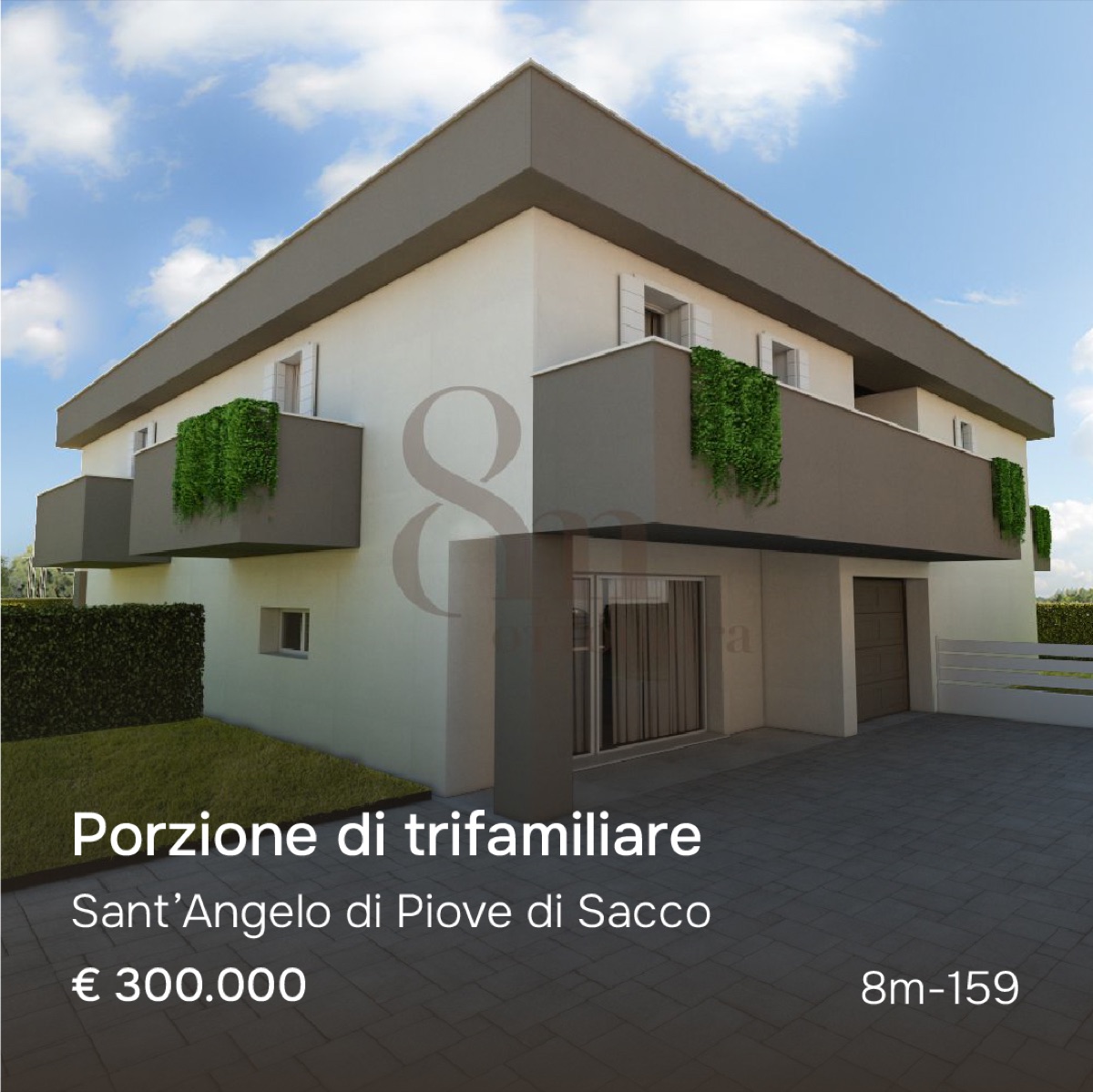 Annuncio immobiliare Ottomura: porzione di trifamiliare a Sant’Angelo di Piove di Sacco