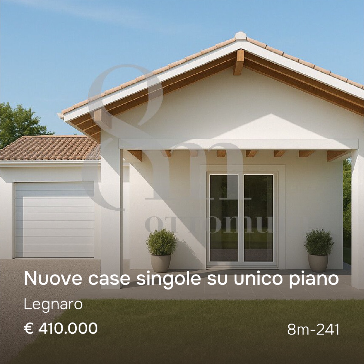 Annuncio immobiliare Ottomura: nuove case singole su unico piano a Legnaro