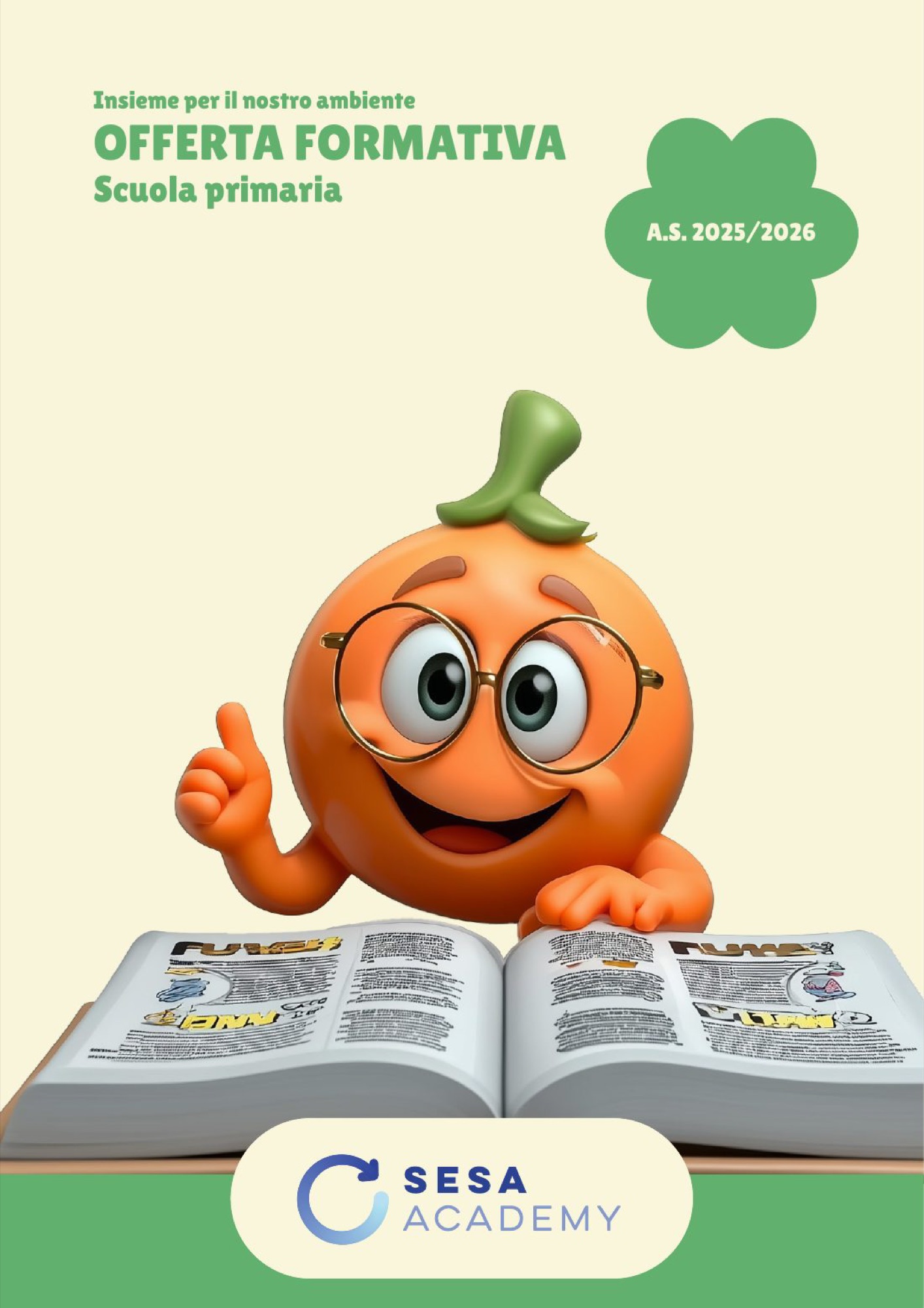 Copertina dell’offerta formativa per la scuola primaria