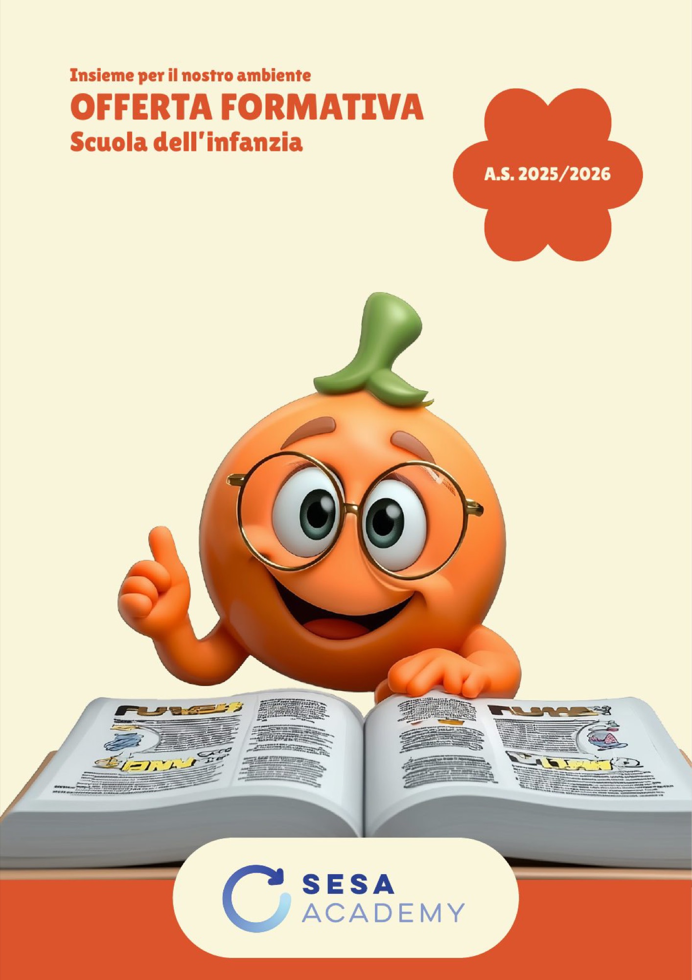 Copertina dell’offerta formativa per la scuola dell’infanzia