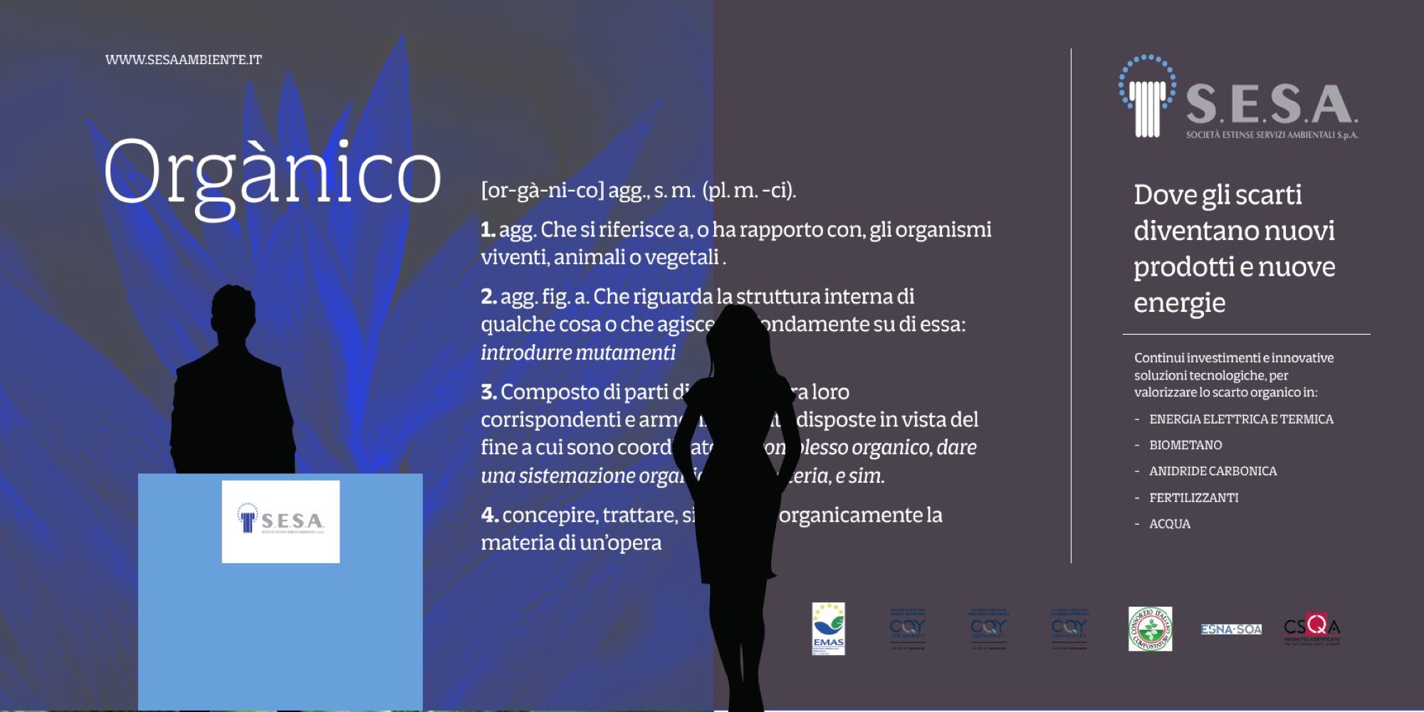 Terza ipotesi per il fondale dello stand S.E.S.A.