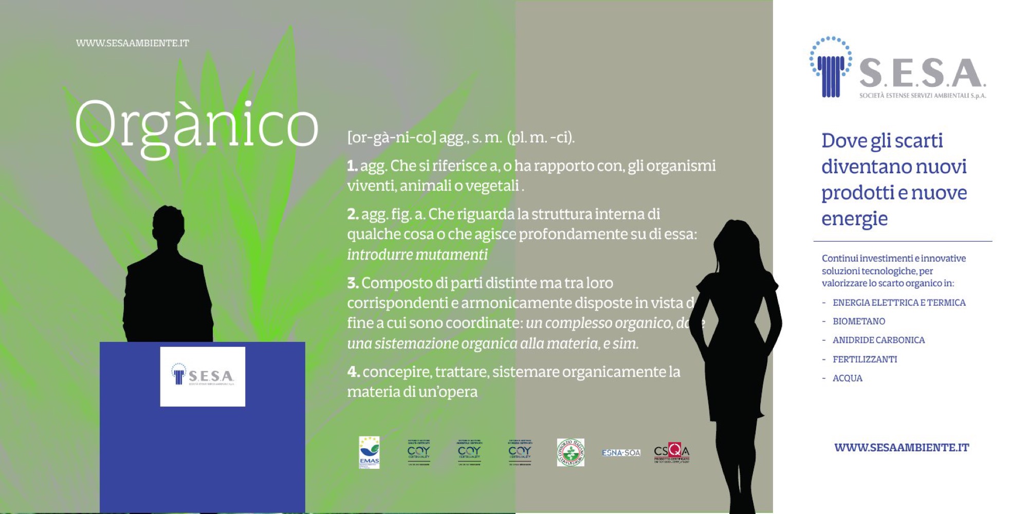 Quarta ipotesi per il fondale dello stand S.E.S.A.