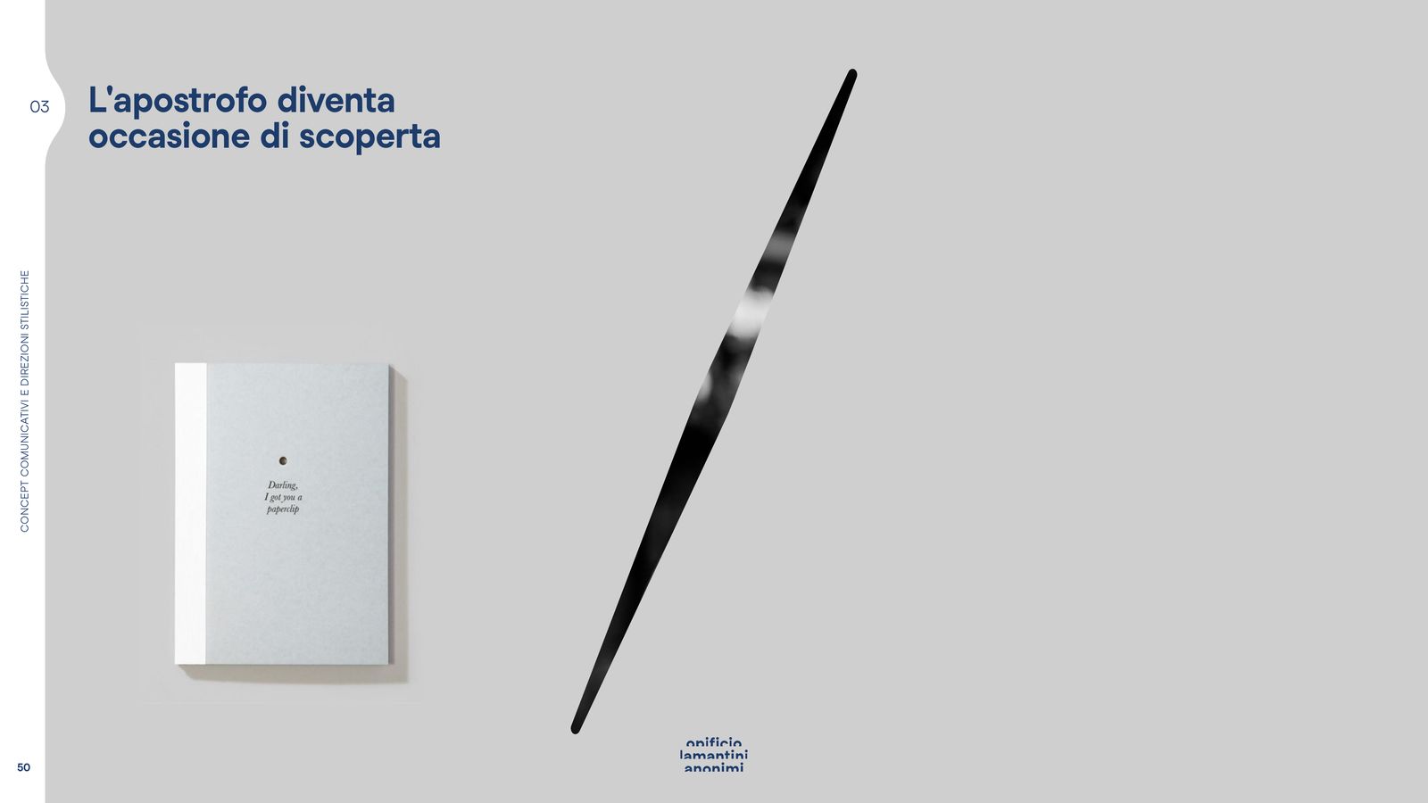 Slide in cui l’apostrofo diventa un’occasione di scoperta