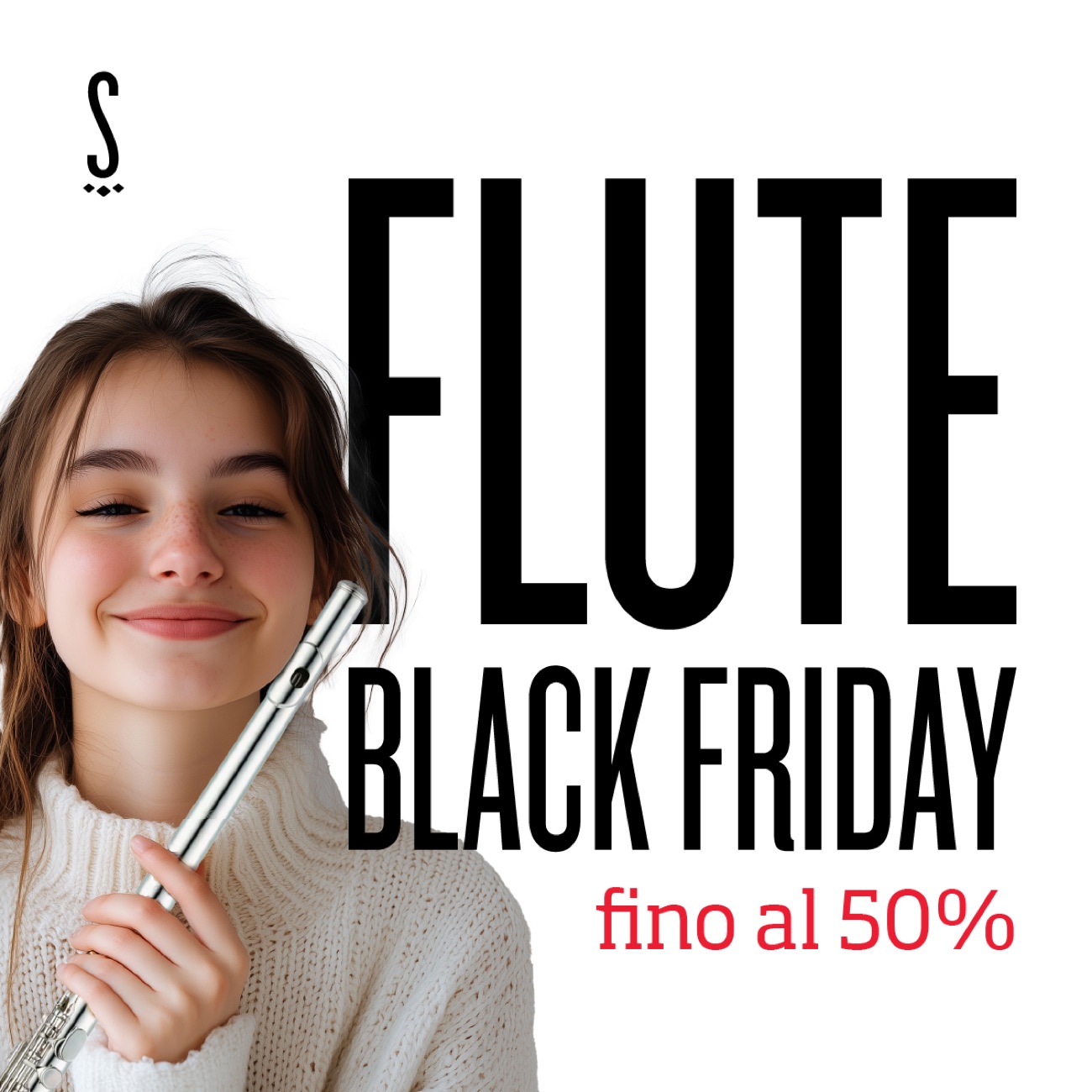 Visual Black Friday in formato quadrato, prima ipotesi