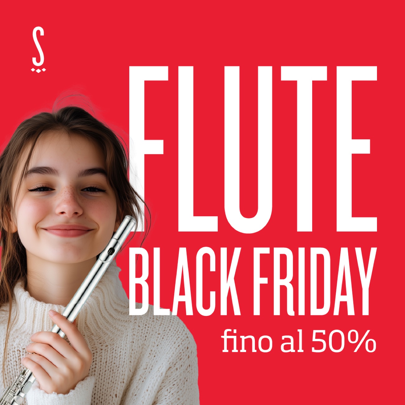 Visual Black Friday in formato quadrato, terza ipotesi