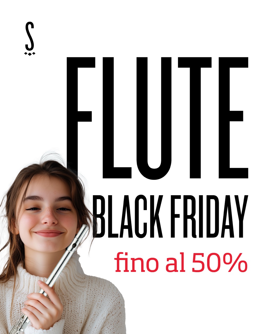Visual Black Friday in formato verticale, prima ipotesi